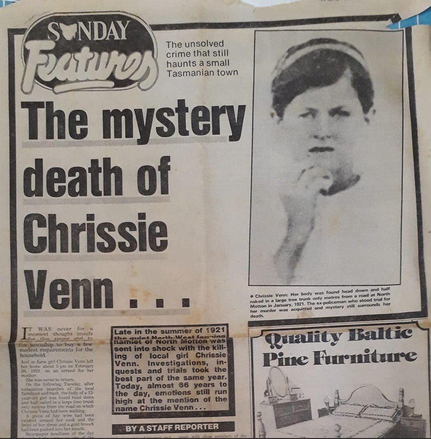 Chrissie Venn Unsolved Murder Mystery True story